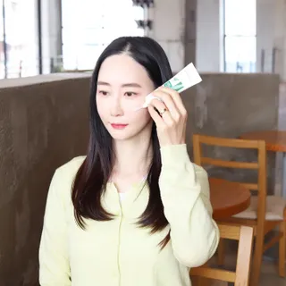 랑벨 랑바이오 블랙 시카 크림 50ml(블랙비 프로폴리스, 시카 4종, 판테놀 10 함유) — 5점을 준 리뷰어가 2022년 4월 올린 사용 사진