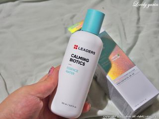 리더스코스메틱 리더스 카밍 바이오틱스 에센스 워터 — 5점을 준 리뷰어가 2022년 1월 올린 사용 사진