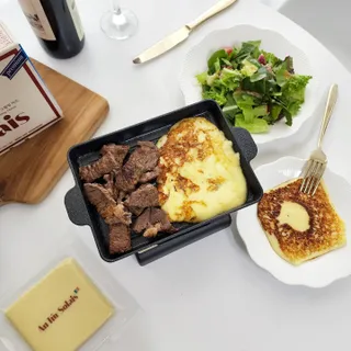 앙투어솔레 아일랜드 구워먹는 치즈 100 자연 치즈 와인안주 300g(100g x 3팩) — 5점을 준 리뷰어가 2022년 7월 올린 사용 사진