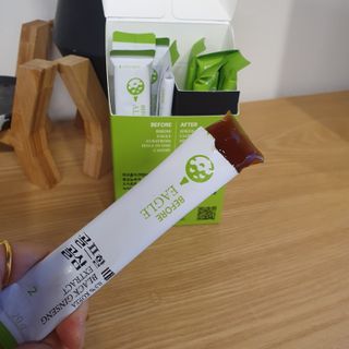 블랙37 골프할 때 골삼 흑삼젤리스틱 20g x 10포 — 5점을 준 리뷰어가 2022년 4월 올린 사용 사진