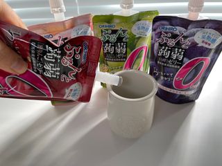 ORIHIRO 오리히로 곤약젤리 제로칼로리 130g 4종 4팩(맛별로 1팩씩) — 5점을 준 리뷰어가 2023년 2월 올린 사용 사진
