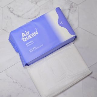 에어퀸 뉴브레스 유기농 생리대 4종 (팬티라이너 20P + 중형 10P + 대형 10P + 오버나이트 8P)_체험단 — 5점을 준 리뷰어가 2024년 6월 올린 사용 사진