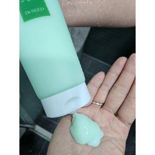 닥터시드 티트리 앤 라임 비건 지성케어 쿨 탈모 캡슐 트리트먼트 두피 팩 — 5점을 준 리뷰어가 2024년 7월 올린 사용 사진