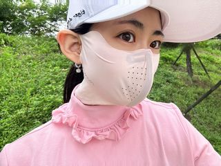 어베이브 3D와이어 퍼펙트벤트 자외선차단 마스크 — 5점을 준 리뷰어가 2023년 9월 올린 사용 사진
