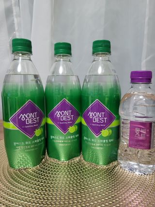 몽베스트 Montbest with Sparkling water Lime20병 — 5점을 준 리뷰어가 2021년 10월 올린 사용 사진