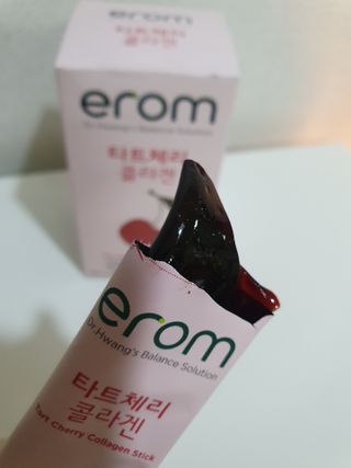 이롬 erom 타트체리 콜라겐 — 5점을 준 리뷰어가 2021년 3월 올린 사용 사진