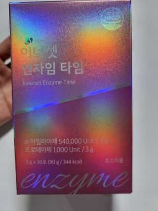 이너셋 엔자임 타임 1개월분, 3gX30포X1박스 곡물발효효소 유산균 — 5점을 준 리뷰어가 2023년 3월 올린 사용 사진