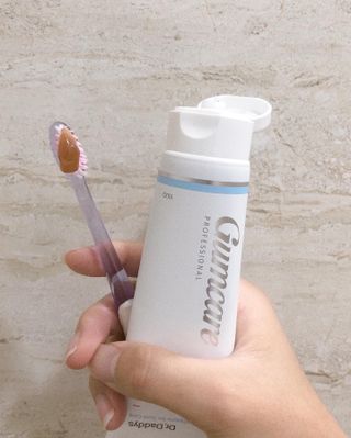 닥터데디스  잇몸치약 100g  [건강한 잇몸 관리를 위한 치약] + 여행용미니치약 15g — 4점을 준 리뷰어가 2022년 7월 올린 사용 사진