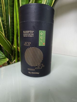 프리마인 자체 기업부설 연구소에서 찾아낸 건강한 수면의 비밀.  슬립토 플러스 30포 — 5점을 준 리뷰어가 2022년 4월 올린 사용 사진