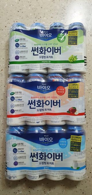 LIVE 매일바이오 썬화이버 드링킹 요거트 — 5점을 준 리뷰어가 2022년 8월 올린 사용 사진
