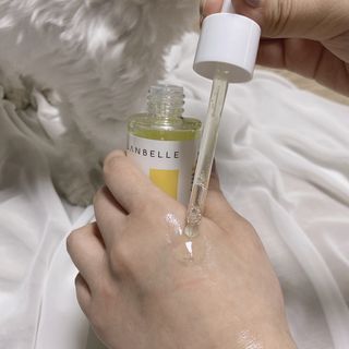 랑벨 비타 에너지 잡티 앰플 50ml 고농축 비타민, 저자극, 수분 촉촉, 미백 앰플 — 5점을 준 리뷰어가 2022년 3월 올린 사용 사진