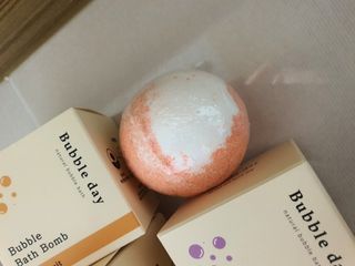버블데이 배쓰밤 거품입욕제 버블바 6종 — 5점을 준 리뷰어가 2021년 10월 올린 사용 사진