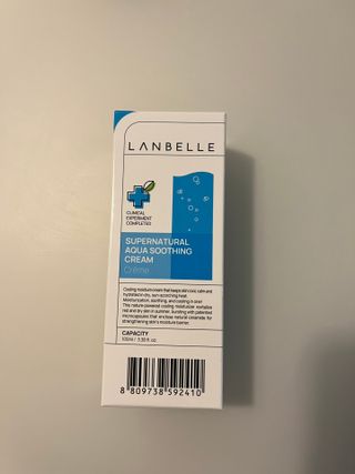 랑벨 수퍼내츄럴 아쿠아 수딩 크림 100ml — 4.5점을 준 리뷰어가 2022년 4월 올린 사용 사진