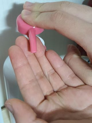 더마힐 헤어 컨디셔닝 샴푸 릴렉스 500ml — 5점을 준 리뷰어가 2021년 3월 올린 사용 사진