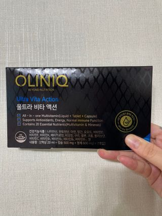 올리닉 울트라비타액션 — 5점을 준 리뷰어가 2021년 9월 올린 사용 사진