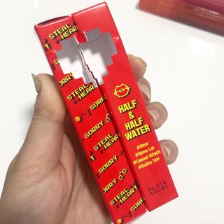 [블랙루즈]하프앤하프틴트 10종 中 택1+랜덤1 — 4.5점을 준 리뷰어가 2021년 2월 올린 사용 사진