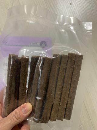 My Pet Care 천연단백질 치아건강에 개좋아 — 5점을 준 리뷰어가 2021년 2월 올린 사용 사진