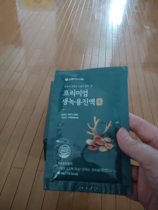 서울약사신협 약사신협_생녹용 진액_70ml x 30포 — 5점을 준 리뷰어가 2021년 7월 올린 사용 사진