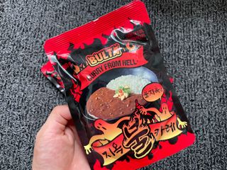 불타 지옥불카레 불지옥맛 180g x 3봉 — 5점을 준 리뷰어가 2021년 6월 올린 사용 사진
