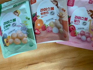 아비삭라이스볼 3종 /딸기,후르츠,단호박 — 4.5점을 준 리뷰어가 2021년 5월 올린 사용 사진