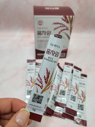 하루 1포로 콜레스테롤, 유산균, 고역가 소화효소까지 한번에 섭취! 다온바이오 홍자임 1개월분(30포) — 5점을 준 리뷰어가 2022년 12월 올린 사용 사진
