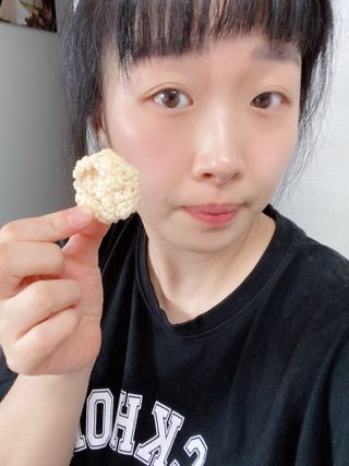 미즈꼬레아 치즈맛 누룽지크리스피 — 5점을 준 리뷰어가 2022년 3월 올린 사용 사진