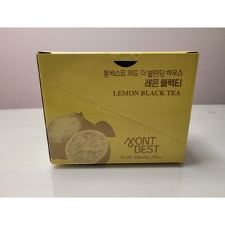 몽베스트 위드더 블랜딩 하우스 _레몬 블랙티 — 5점을 준 리뷰어가 2022년 12월 올린 사용 사진
