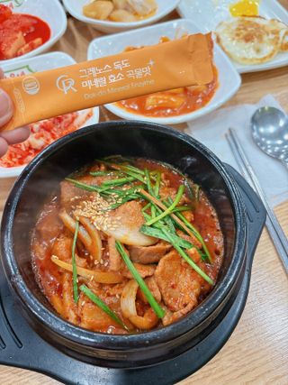 MF[그레노스] 독도 미네랄 효소 곡물맛 / 샤인머스캣맛 — 5점을 준 리뷰어가 2024년 2월 올린 사용 사진