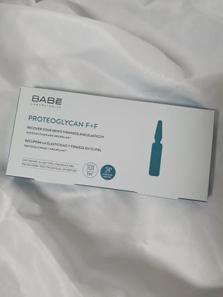 바베 BABE 바베 프로테오글리칸 F+F 앰플 솔루션 — 3점을 준 리뷰어가 2021년 1월 올린 사용 사진
