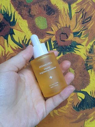체르엠 스템앤셀 비타민 브라이트닝 에센스 30ml 1개 — 5점을 준 리뷰어가 2021년 8월 올린 사용 사진