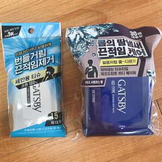 [갸스비] 땀, 유분의 불쾌함을 한 장으로 싹싹 훼이셜 페이퍼 15매 , 바디 페이퍼 30매 2종구성 — 5점을 준 리뷰어가 2021년 5월 올린 사용 사진