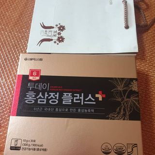 서울약사신협_투데이홍삼정플러스스틱_10g x 30포 — 4점을 준 리뷰어가 2021년 5월 올린 사용 사진