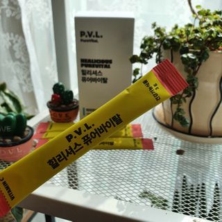 힐리셔스 퓨어바이탈 석류맛 — 5점을 준 리뷰어가 2021년 2월 올린 사용 사진