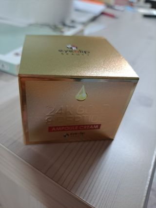 아이앤립 / EYENLIP 아이앤립 24K 골드 N 펩타이드 앰플 크림 — 5점을 준 리뷰어가 2021년 3월 올린 사용 사진
