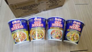 NISSIN 닛신 컵누들  4종 - 씨푸드오리지날, 씨푸드 스파이시, 씨푸드 커리, 씨푸드 XO소스 — 5점을 준 리뷰어가 2021년 12월 올린 사용 사진