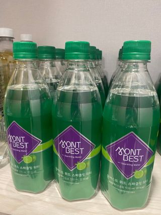 몽베스트 Montbest with Sparkling water Lime20병 — 5점을 준 리뷰어가 2021년 10월 올린 사용 사진