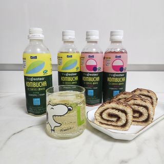 더그레잇티 콤부차 [매일유업] 더그레잇티 44kcal 콤부차 300ml *12개입 (오리지널 6개+베리리치 6개) — 5점을 준 리뷰어가 2023년 8월 올린 사용 사진
