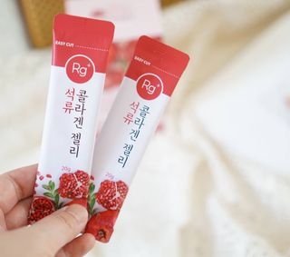 함초록 Rg+ 석류콜라겐젤리 — 5점을 준 리뷰어가 2021년 3월 올린 사용 사진
