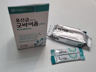 프리마인 유산균 국가지정연구소 선정, 살아있는 생유산균 200억 마리의 힘. 유산균n굿바이옴플러스 — 5점을 준 리뷰어가 2022년 11월 올린 사용 사진