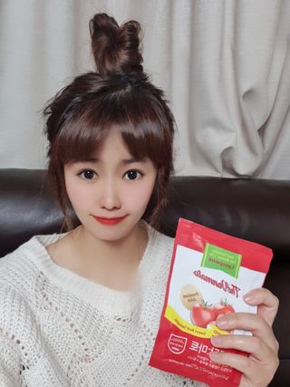 제이제이바이오 더단마토 프리미엄주스 100ml 30팩입 - 무설탕 스테비아 토마토즙 — 5점을 준 리뷰어가 2022년 1월 올린 사용 사진