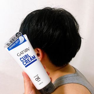 [갸스비] 곱슬 머리부터 파마까지 남자의 컬을 위한 갸스비 컬크림 — 5점을 준 리뷰어가 2021년 5월 올린 사용 사진