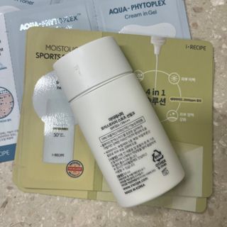 아이레시피 모이스트터치 스포츠 선밀크 50ml (SPF50+ PA+++) — 5점을 준 리뷰어가 2023년 4월 올린 사용 사진