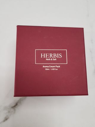 약손명가코스메틱 헤르비스 아로마 크림팩 50ml — 5점을 준 리뷰어가 2021년 2월 올린 사용 사진