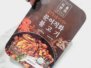 자연풍미 문어직화볶음 3종 (불고기, 불곱창, 치즈불닭) — 5점을 준 리뷰어가 2022년 6월 올린 사용 사진