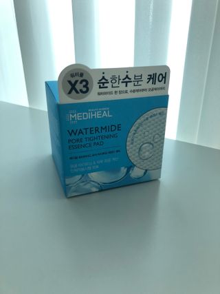 메디힐 워터마이드 포어 타이트닝 에센스 패드 — 5점을 준 리뷰어가 2021년 8월 올린 사용 사진