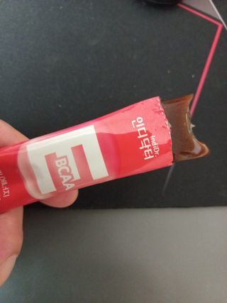 인디닥터 면역 생생 핑크 이뮨 젤리 + 타이탄 BCAA 프로틴 젤리스틱 — 5점을 준 리뷰어가 2022년 5월 올린 사용 사진