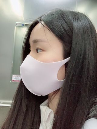 [에이블밤부] 리퓨어 쿠퍼 마스크 10color — 5점을 준 리뷰어가 2021년 2월 올린 사용 사진