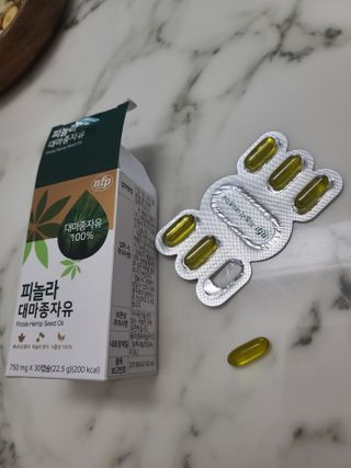 nfp 피놀라 대마종자유 — 5점을 준 리뷰어가 2021년 5월 올린 사용 사진