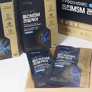 [브이푸드] 옵티MSM 관절케어 (70ml x30포) — 5점을 준 리뷰어가 2022년 7월 올린 사용 사진