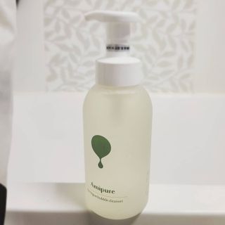아미퓨어 [라이브] 피부장벽 강화를 위한 머랭 버블 클렌저 천연계면활성제로 온가족 사용가능 — 4.5점을 준 리뷰어가 2021년 7월 올린 사용 사진